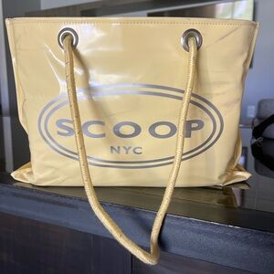 Vintage SCOOP NYC shopping bag